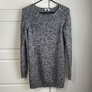 Old Navy Black and White Knit Dress